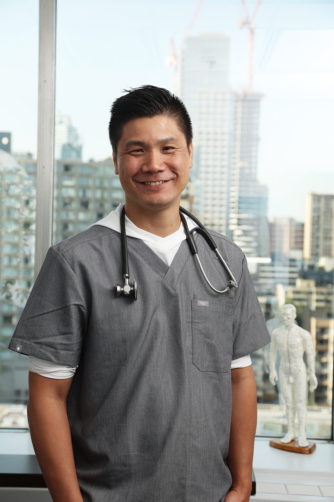 Dr. Marr standing portrait