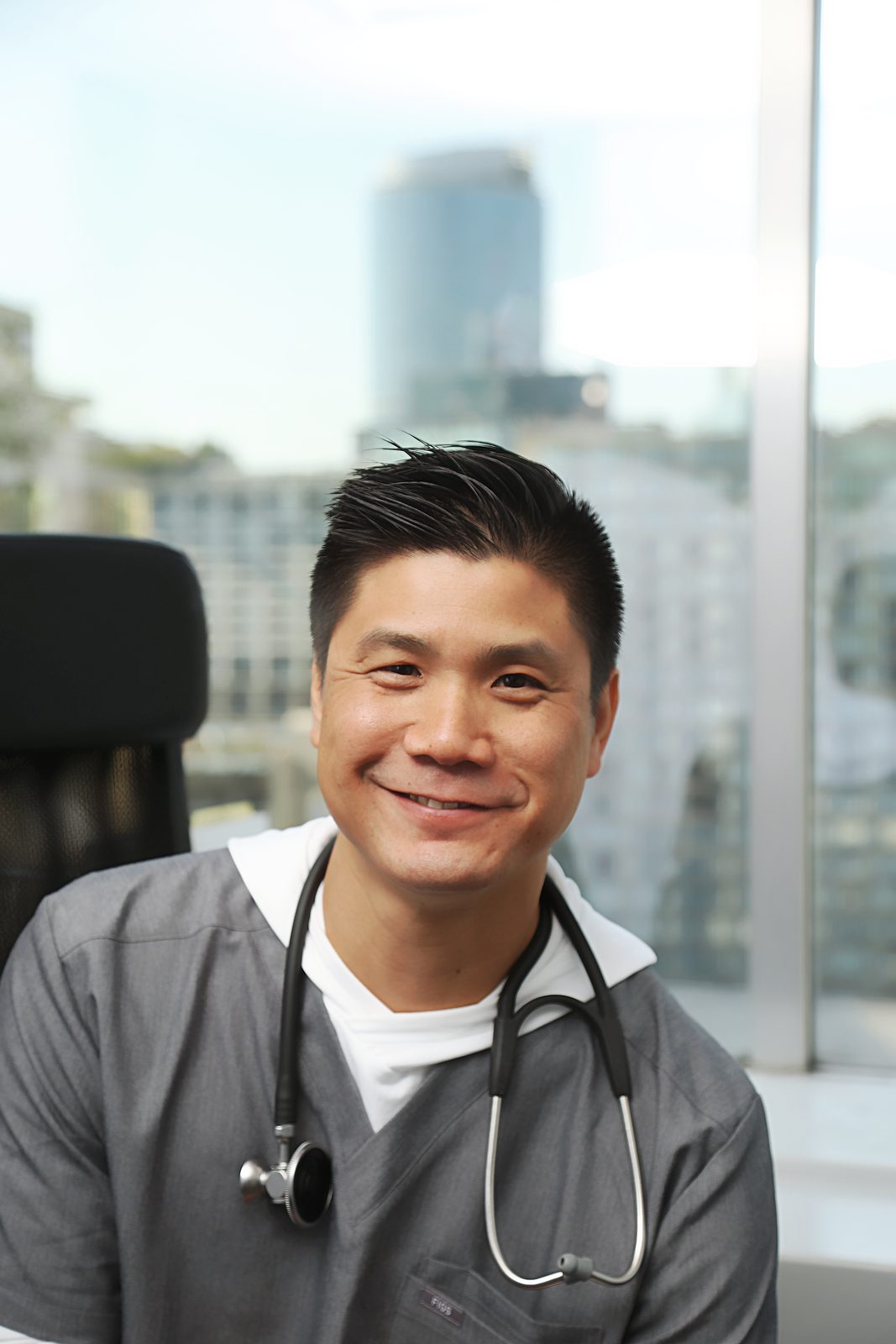 Dr. Marr close portrait